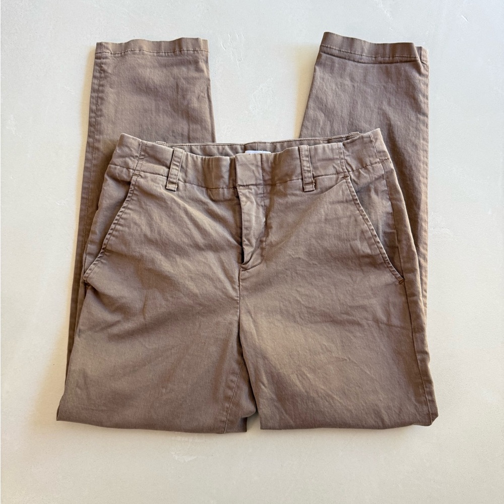 Vince Khaki High Rise Cropped Pants 2